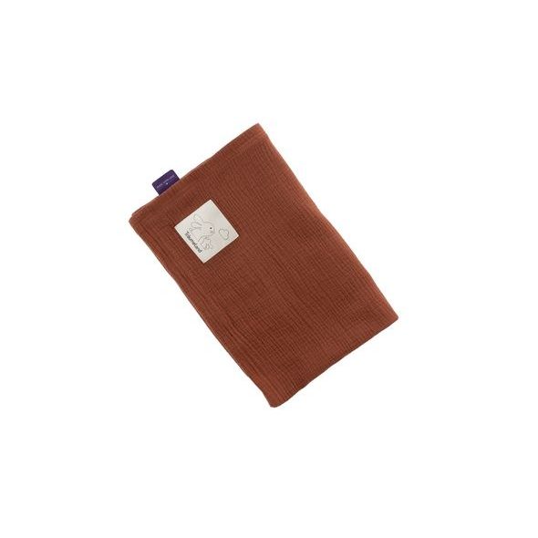 TRÄUMELAND MUŠELÍNOVÁ DEKA 100 X 75 CM TERRAKOTTA - DĚTSKÉ DEKY PRO MIMINKA - SPINKÁNÍ
