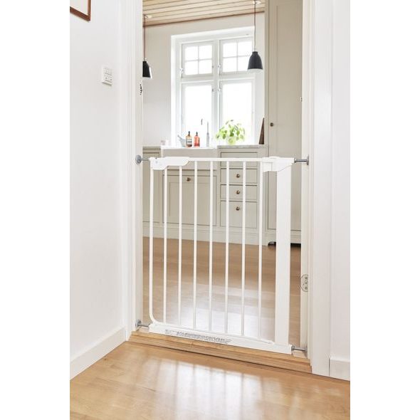 BABY DAN BABYDAN TLAKOVÁ ZÁBRANA LISE WHITE, KOV 60,5 - 66,5CM - BEZPEČNOST DĚTÍ V DOMÁCNOSTI - KOUPÁNÍ A ZDRAVÍ