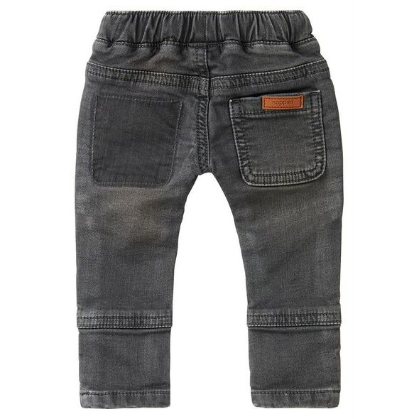 NOPPIES JEANS RAWSONVILLE DARK GREY WASH - KALHOTKY A TEPLÁČKY - PRO DĚTI