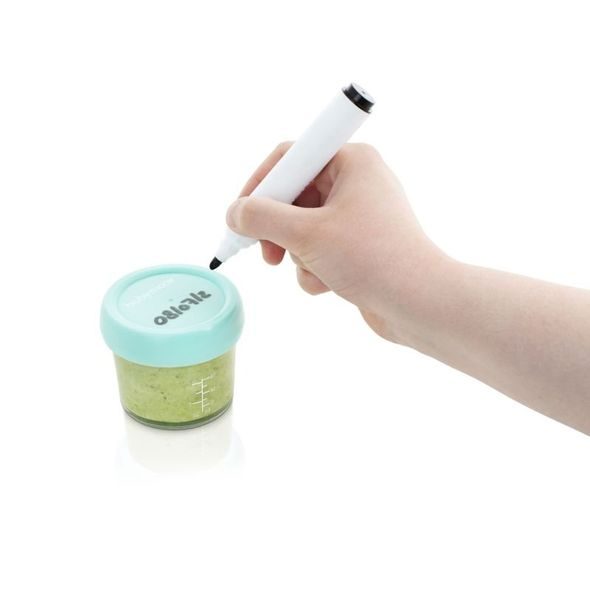 BABYMOOV SKLENĚNÉ MISKY S VÍČKY MULTISET (4X 100ML + 4X 220ML) - USKLADNĚNÍ JÍDLA - KRMENÍ