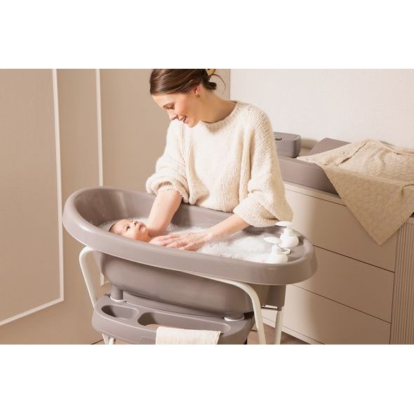 BEBE-JOU TERMOVANIČKA BÉBÉ-JOU CLICK CHALK BROWN - VANIČKY PLASTOVÉ - KOUPÁNÍ A ZDRAVÍ