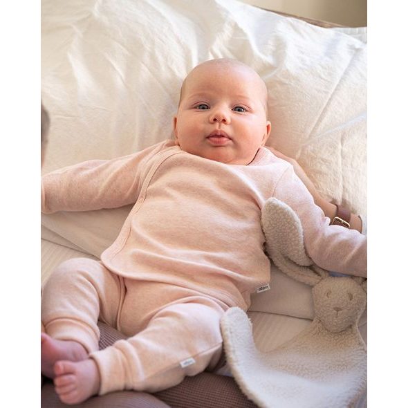 LODGER ZAVINOVACÍ KABÁTEK MELANGE TAN VEL. 56 - KABÁTKY, MIKINKY - PRO DĚTI