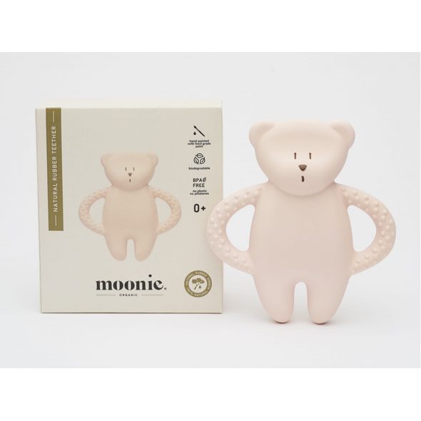 MOONIE KOUSÁTKO PŘÍRODNÍ KAUČUK MEDVÍDEK ROSE - KOUSÁTKA - PRO DĚTI