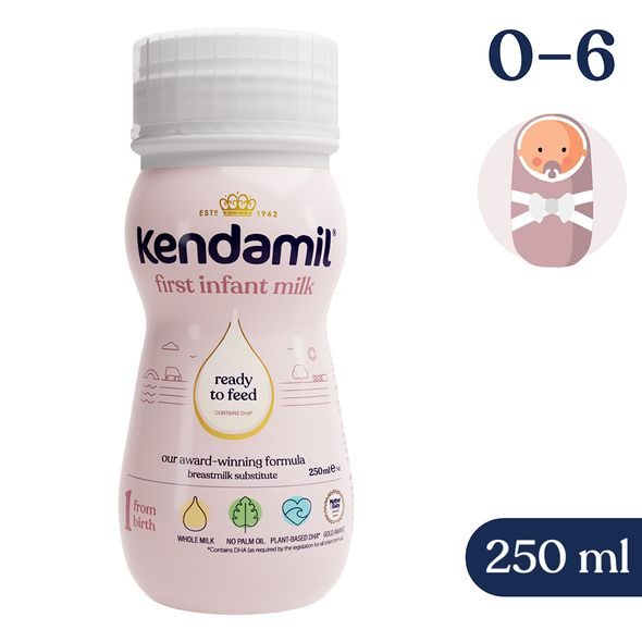 KENDAMIL TEKUTÉ POČÁTEČNÍ KOJENECKÉ MLÉKO 1 (250 ML) - KOJENECKÁ MLÉKA - KRMENÍ