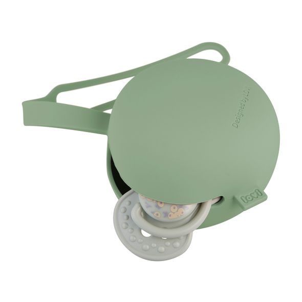 LOVI SILIKONOVÉ POUZDRO NA DUDLÍK PISTACHIO - ŠIDÍTKA A DOPLŇKY - KRMENÍ