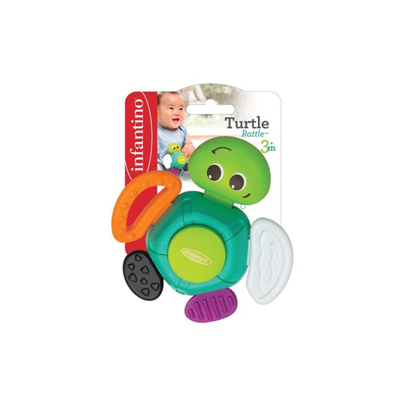 INFANTINO CHRASTÍTKO ŽELVA - CHRASTÍTKA - PRO DĚTI