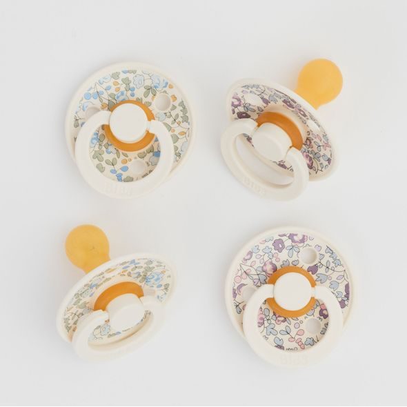 BIBS X LIBERTY COLOUR DUDLÍKY Z PŘÍRODNÍHO KAUČUKU 2KS VEL. 2 - ŠIDÍTKA A DOPLŇKY - KRMENÍ