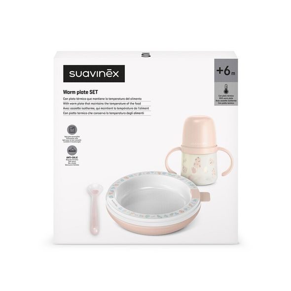 SUAVINEX JÍDELNÍ TERMO SET WILD&FREE +6 M - VÝHODNÉ SADY - KRMENÍ