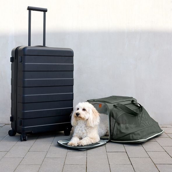 PALOPA CESTOVNÍ PŘEPRAVNÍ TAŠKA BENNO DARK OLIVE - PRO MAZLÍČKY - NOŠENÍ & SPORT