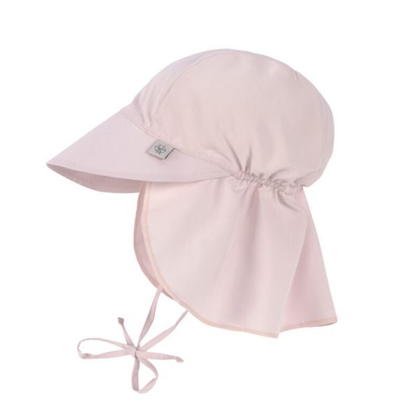 LÄSSIG SPLASH SUN PROTECTION FLAP HAT LIGHT PINK 19-36M - ČEPIČKY A KLOBOUČKY - PRO DĚTI