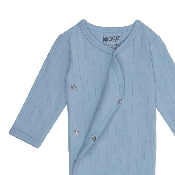 LODGER ROMPER LS SOLID BLUE FOGG 50 - BODY - PRO DĚTI