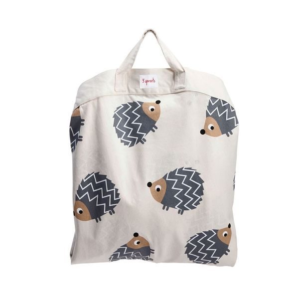 3 SPROUTS HRACÍ PODLOŽKA VAK HEDGEHOG GRAY - HRACÍ PODLOŽKY NA ZEM - SPINKÁNÍ