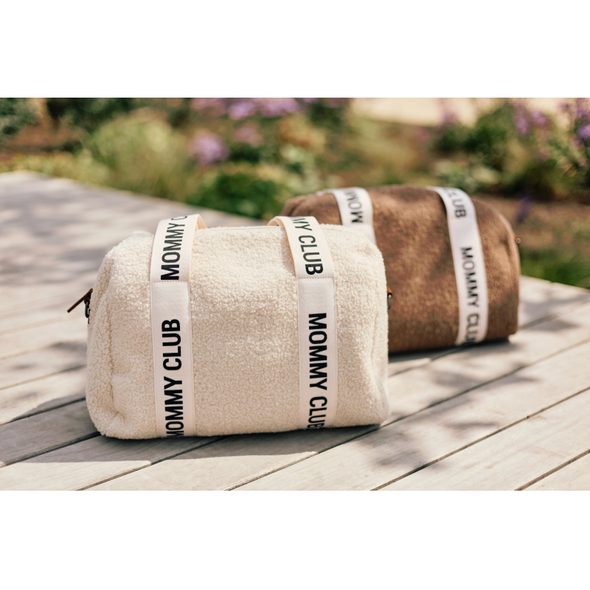CHILDHOME PŘEBALOVACÍ TAŠKA MOMMY CLUB SIGNATURE TEDDY OFF WHITE - PŘEBALOVACÍ TAŠKY - KOČÁRKY A PŘÍSLUŠENSTVÍ