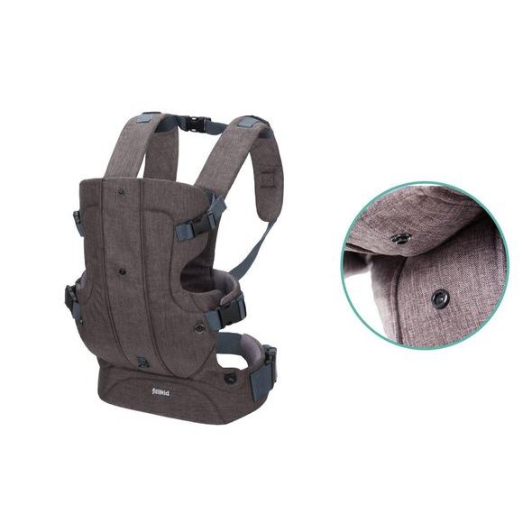 FILLIKID NOSÍTKO WALK GREY MELANGE - KLOKANKY A ŠÁTKY - NOŠENÍ & SPORT