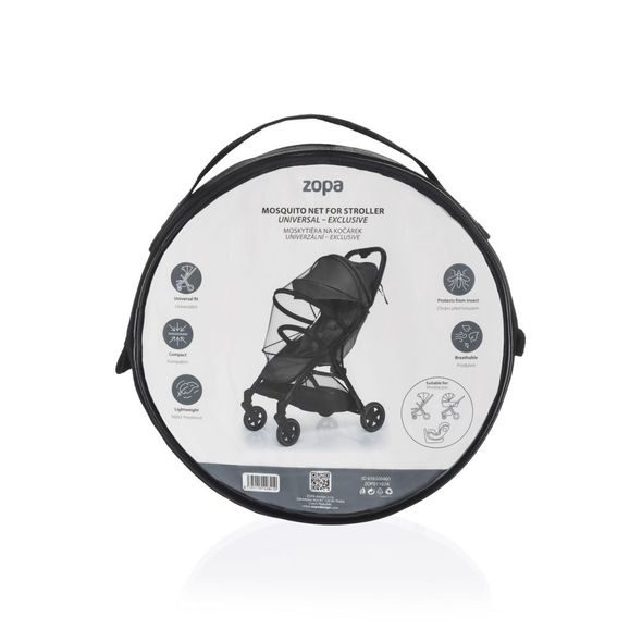 ZOPA MOSKYTIÉRA NA KOČÁREK UNIVERZÁLNÍ EXCLUSIVE - MOSKYTIÉRY - KOČÁRKY A PŘÍSLUŠENSTVÍ
