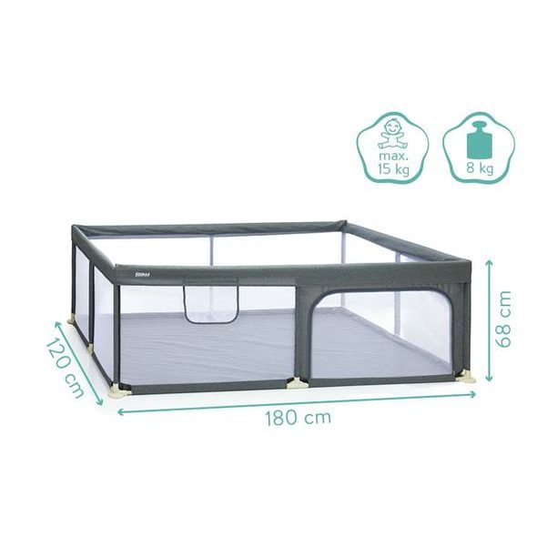 FILLIKID OHRÁDKA RIO XL GREY - OHRÁDKY - KOUPÁNÍ A ZDRAVÍ