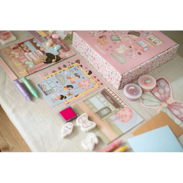 LITTLE DUTCH KREATIVNÍ SADA XL ROSA & FRIENDS - LITTLE DUTCH - PRO DĚTI