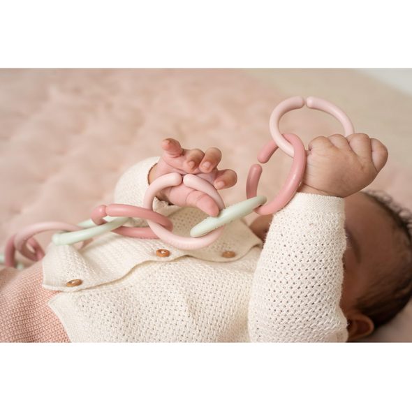 LITTLE DUTCH SPOJOVACÍ KROUŽKY ŘETĚZ FAIRY GARDEN - LITTLE DUTCH - PRO DĚTI