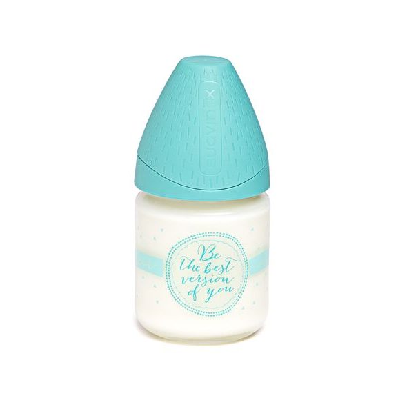 SUAVINÉX SKLENĚNÁ ANATOMICKÁ LÁHEV MFL 120ML - KOJENECKÉ LAHVE - KRMENÍ