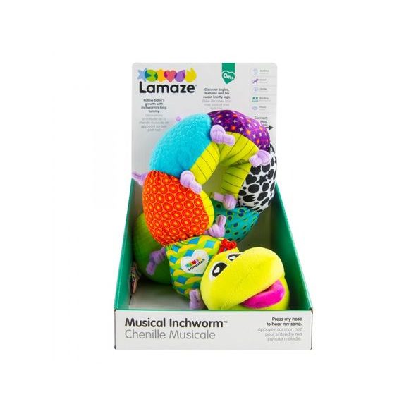 LAMAZE - HUDEBNÍ HOUSENKA - HRAČKY SE ZVUKY - PRO DĚTI