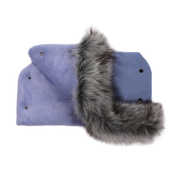 EMITEX RUKÁVNÍK LUXURY SOFT BLUE - RUKÁVNÍKY NA KOČÁREK - KOČÁRKY A PŘÍSLUŠENSTVÍ