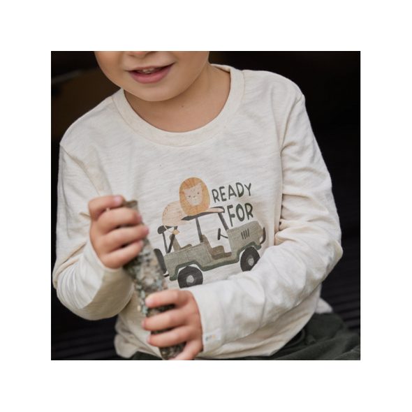 LITTLE DUTCH TRIKO DLOUHÝ RUKÁV SAND VEL. 86 - TRIČKA KRÁTKÝ / DLOUHÝ RUKÁV - PRO DĚTI