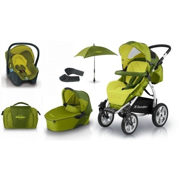 X-LANDER SET XA 2011 XXV - TROJKOMBINACE - KOČÁRKY A PŘÍSLUŠENSTVÍ