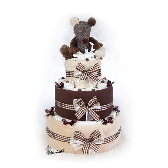 BABYCAKE PLENKOVÝ DORT TŘÍPATROVÝ UTAJENÝ - LÁTKOVÉ PLENY SKLÁDANÉ - PŘEBALOVÁNÍ