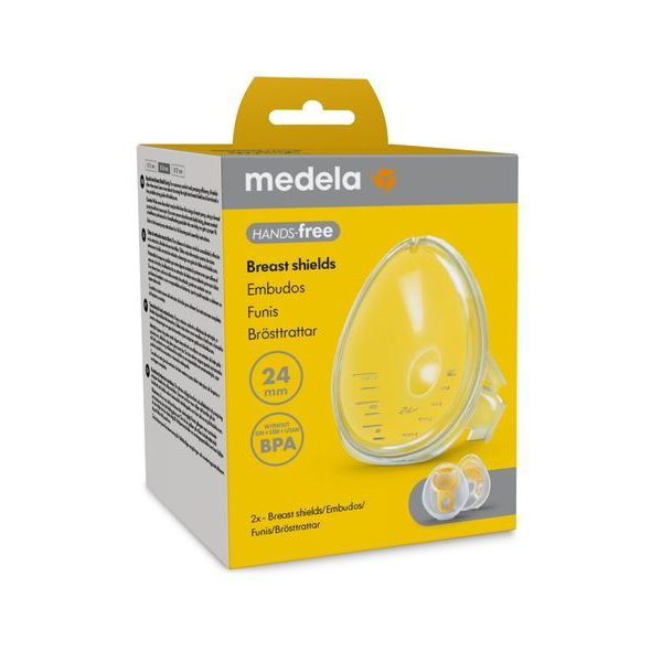 MEDELA 2X PRSNÍ NÁSTAVEC HANDS-FREE - PÉČE O PRSA - PRO MAMINKY