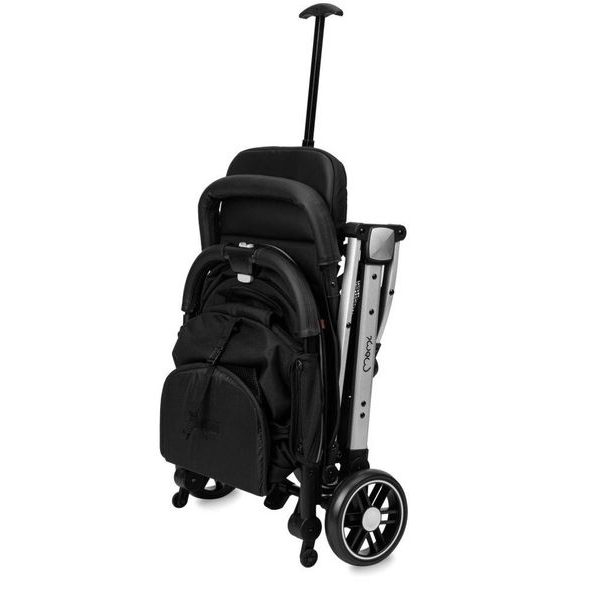 MOMI SPORTOVNÍ KOČÁREK MOMI ESTELLE LIGHT ČERNÝ SE STŘÍBRNÝM RÁMEM - SPORTOVNÍ KOČÁRKY - KOČÁRKY A PŘÍSLUŠENSTVÍ