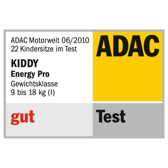 KIDDY ENERGY 2015 - AUTOSEDAČKY 9-18KG - AUTOSEDAČKY A PŘÍSLUŠENSTVÍ
