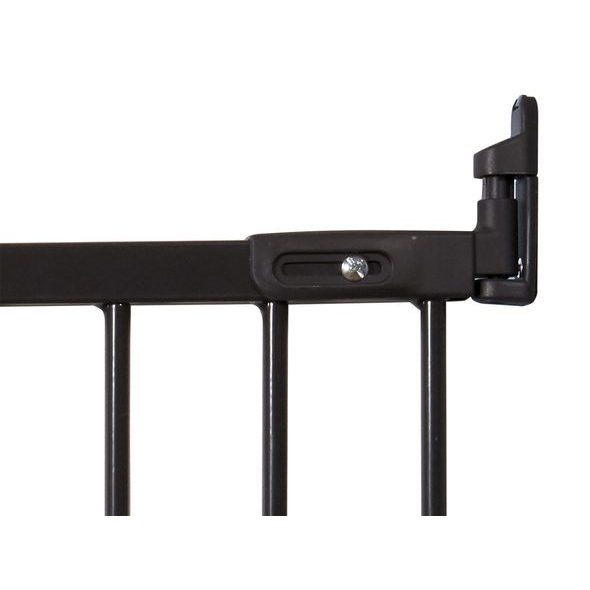 BABY DAN ZÁBRANA BABYDAN EBBA BLACK 67-105,5 CM KOV, ŠROUBOVACÍ - BEZPEČNOST DĚTÍ V DOMÁCNOSTI - KOUPÁNÍ A ZDRAVÍ