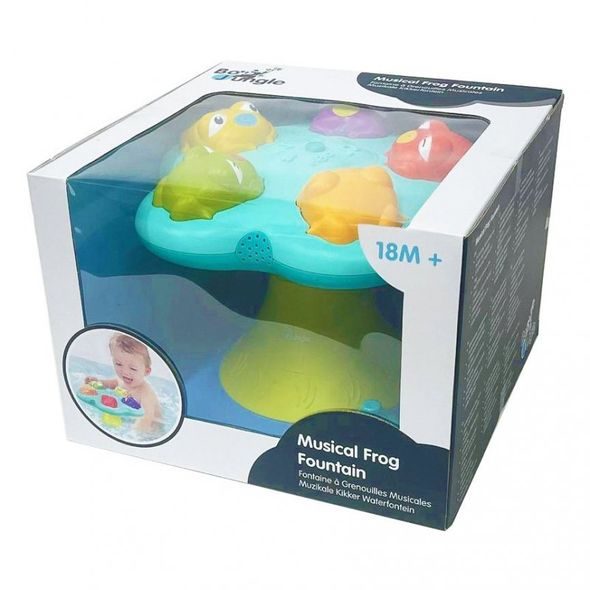BO JUNGLE HUDEBNÍ FONTÁNA FROG - HRAČKY SE ZVUKY - PRO DĚTI