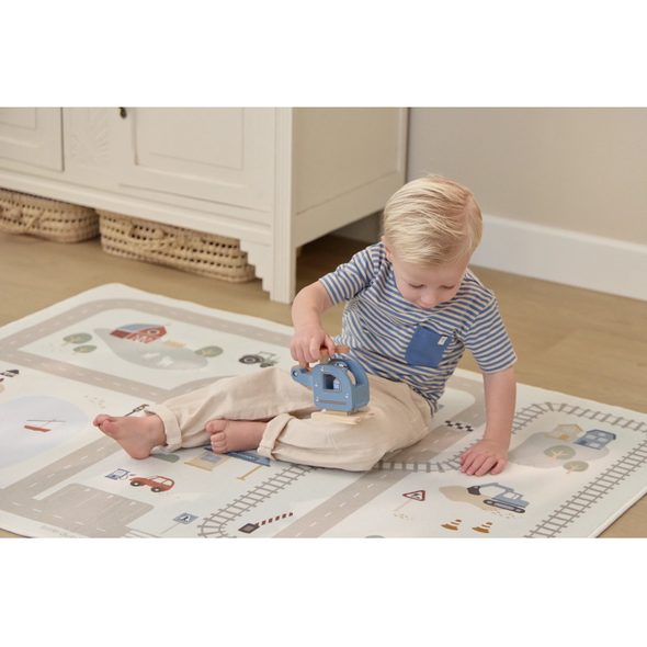 LITTLE DUTCH HELIKOPTÉRA DŘEVĚNÁ - LITTLE DUTCH - PRO DĚTI