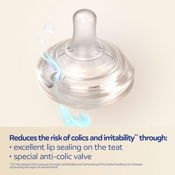 CANPOL BABIES SAVIČKA K LAHVI NATURAL SHAPE 12M+ 2KS - SAVIČKY A PÍTKA - KRMENÍ