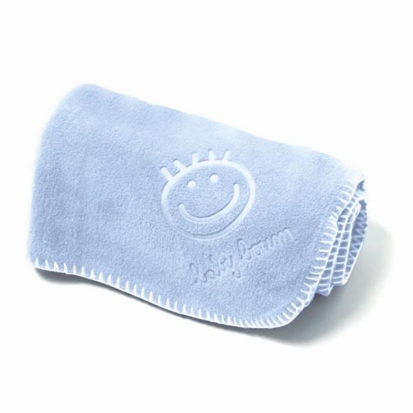 BABY DEKA POLAR 75X100CM LIGHT BLUE - DĚTSKÉ DEKY PRO MIMINKA - SPINKÁNÍ