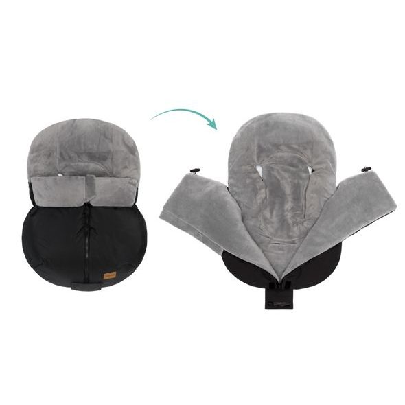 FILLIKID FUSAK ZIMNÍ SELLA GR.0 BLACK - FUSAKY DO KOČÁRKU - KOČÁRKY A PŘÍSLUŠENSTVÍ