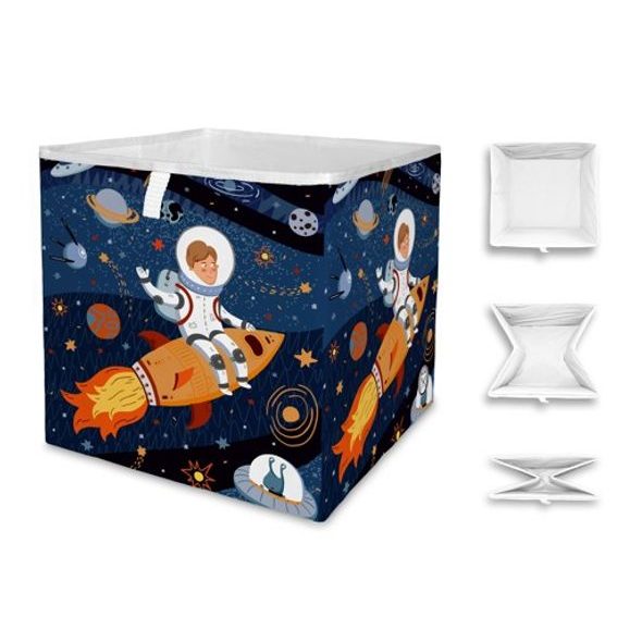 MR. LITTLE FOX ÚLOŽNÁ KRABICE SPACE ADVENTURE - BOXY NA HRAČKY - SPINKÁNÍ