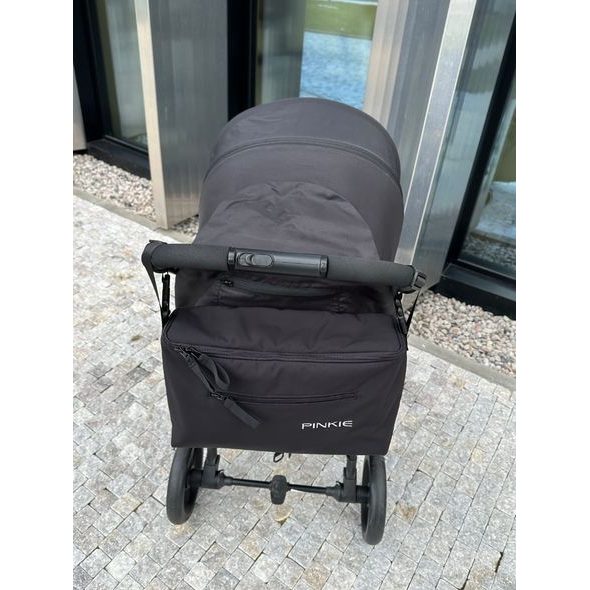 PINKIE ORGANIZÉR SOFTSHELL BLACK CLOSED - ORGANIZÉRY A KOŠÍKY - KOČÁRKY A PŘÍSLUŠENSTVÍ