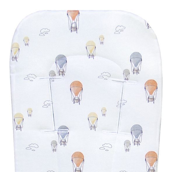 EMITEX PODLOŽKA EDGE MAGIC SKY + APRICOT CRUSH - PODLOŽKY DO KOČÁRKU - KOČÁRKY A PŘÍSLUŠENSTVÍ