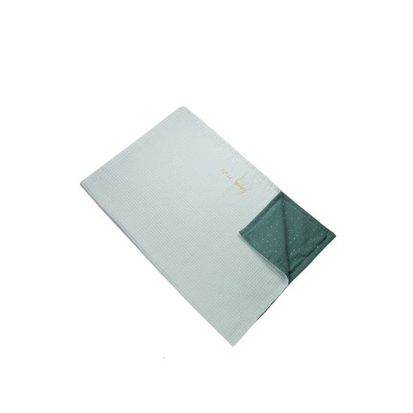 ENIE BABY DEKA VAFLE SVĚTLE MODRÁ/BÍLÁ - DĚTSKÉ DEKY PRO MIMINKA - SPINKÁNÍ