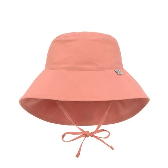 LÄSSIG SPLASH SUN PROTECTION LONG NECK HAT CORAL 07-18 MO. - ČEPIČKY A KLOBOUČKY - PRO DĚTI