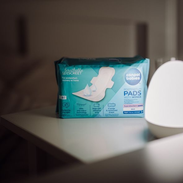 CANPOL BABIES POPORODNÍ VLOŽKY S KŘIDÉLKY NOČNÍ 8KS - POPORODNÍ VLOŽKY - PRO MAMINKY