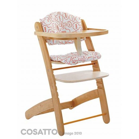 COSATTO COOKIE JÍDELNÍ ŽIDLIČKA - JÍDELNÍ ŽIDLIČKY DŘEVĚNÉ - KRMENÍ