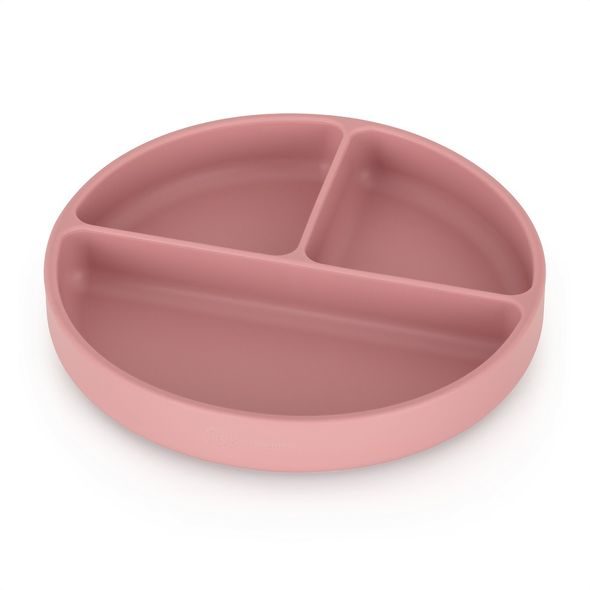 PETITE&MARS TALÍŘEK SILIKONOVÝ DĚLÍCÍ KULATÝ TAKE&MATCH 6M+ - MISKY, TALÍŘKY A PODLOŽKY - KRMENÍ