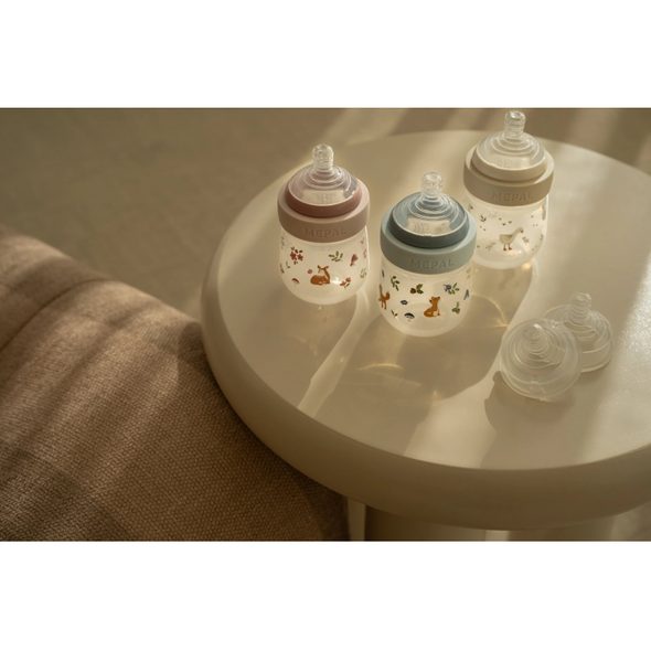 LITTLE DUTCH KOJENECKÉ LÁHVE 165 ML + 240 ML + 2 SAVIČKY FAIRY GARDEN - LITTLE DUTCH - PRO DĚTI