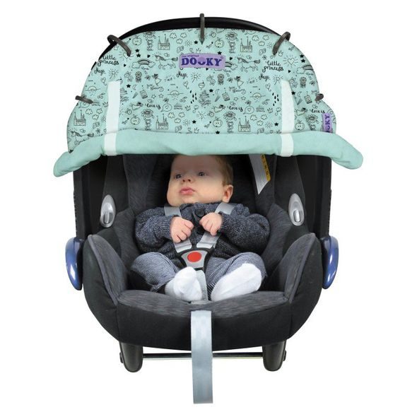 DOOKY DESIGN CLONA LIMITED LITTLE PRINCESS GLOW IN THE DARK - STŘÍŠKY A STÍNÍTKA - AUTOSEDAČKY A PŘÍSLUŠENSTVÍ