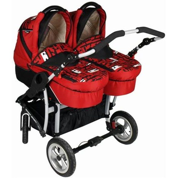 DORJAN DANNY SPORT TWIN PRESTIGE BASIC - KOČÁRKY PRO DVOJČATA - KOČÁRKY A PŘÍSLUŠENSTVÍ