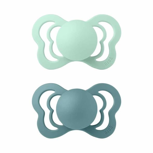 BIBS COUTURE ANATOMICKÉ DUDLÍKY ZE SILIKONU 2KS VEL.2 - ŠIDÍTKA A DOPLŇKY - KRMENÍ