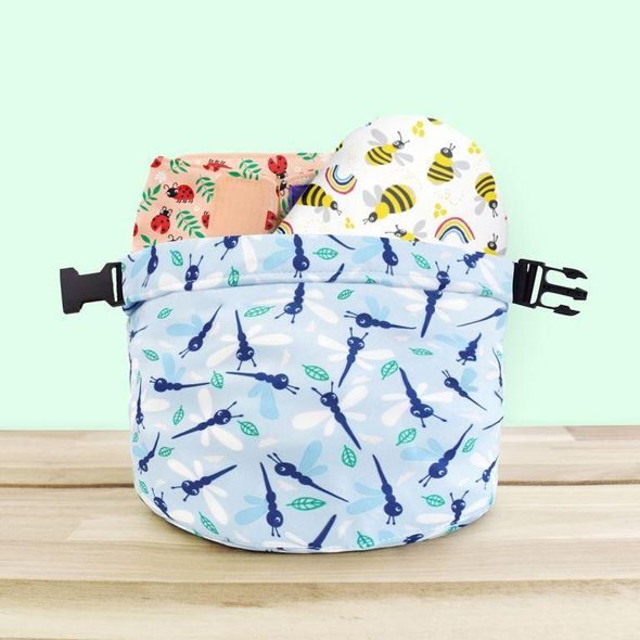 BAMBINO MIO TAŠKA NA PLENKY SAFARI CELEBRATION BLUE - SÁČKY NA POUŽITÉ PLENKY - PŘEBALOVÁNÍ